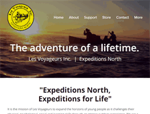 Tablet Screenshot of les-voyageurs.org